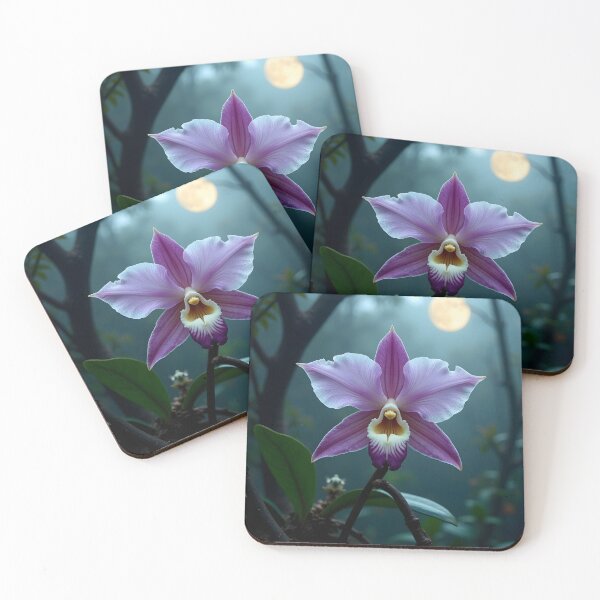 Item preview, Moonlit Orchid with Catlike Face designed and sold by Teeshirtstoday.com.