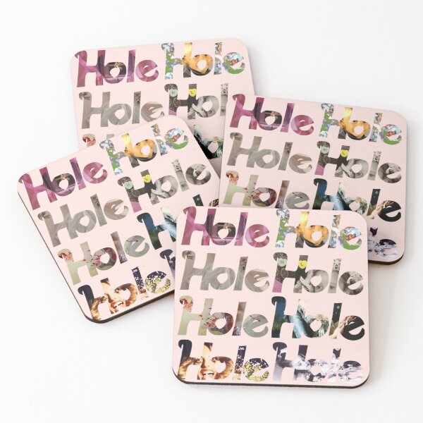 Item preview, Hole Typography designed and sold by MetaWade.