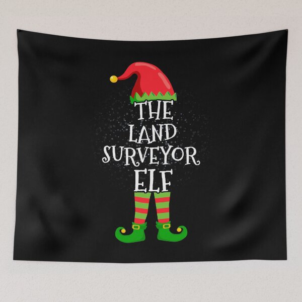 Item preview, LAND SURVEYOR Elf Family Matching Christmas Group designed and sold by CosmoKitsch.