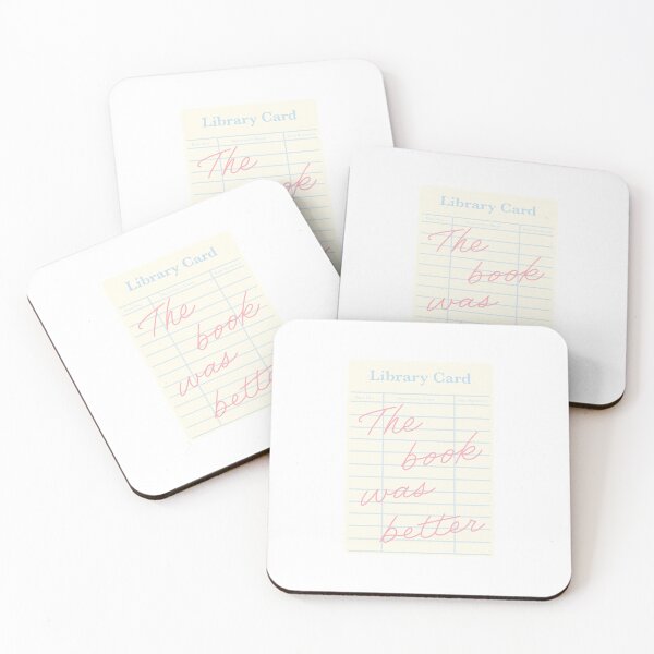 Item preview, The Book Was Better Library Card designed and sold by evereads.