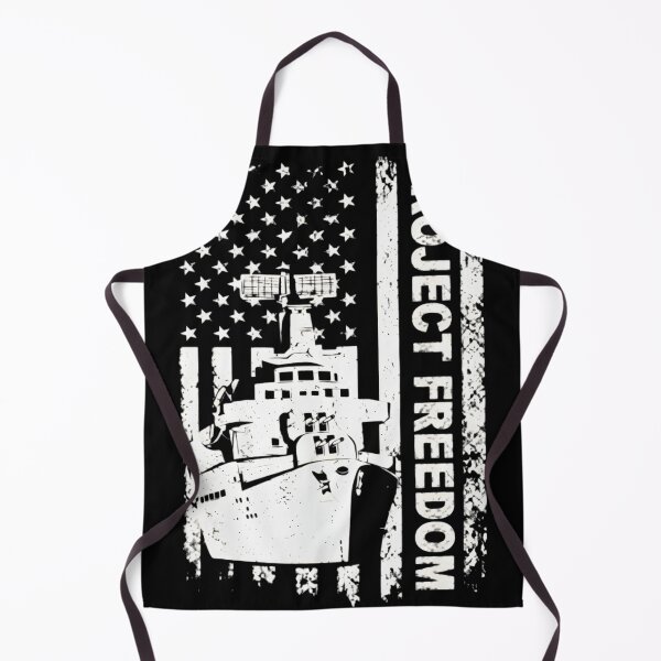 Item preview, Patriotic US Navy Ship Project Freedom Vintage American Flag designed and sold by haitrieuic96.