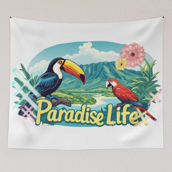 Item preview, Paradise Island Life designed and sold by fadeinkstudio.
