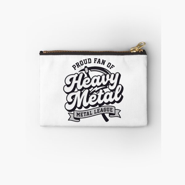 Item preview, Heavy Metal Retro Script Design – Vintage Metal League Proud Fan Aesthetic designed and sold by Cozy-Old-Pub.