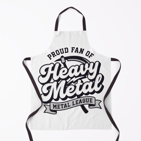 Item preview, Heavy Metal Retro Script Design – Vintage Metal League Proud Fan Aesthetic designed and sold by Cozy-Old-Pub.