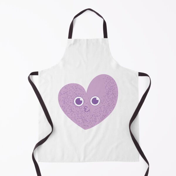 Item preview, Cute Purple Heart Blob Character | Kawaii Love Cartoon | Adorable Romantic Aesthetic designed and sold by Umar Danish Arts.