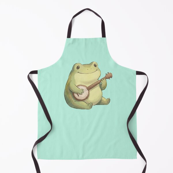 Item preview, Happy Frog Playing a Banjo designed and sold by shellle in the ocean.