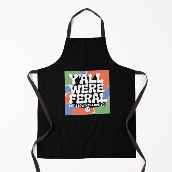 Item preview, Y'all Were Feral But I Low Key Love You – Retro Streetwear Teacher Aesthetic Tee designed and sold by DONT ASK CLUB.