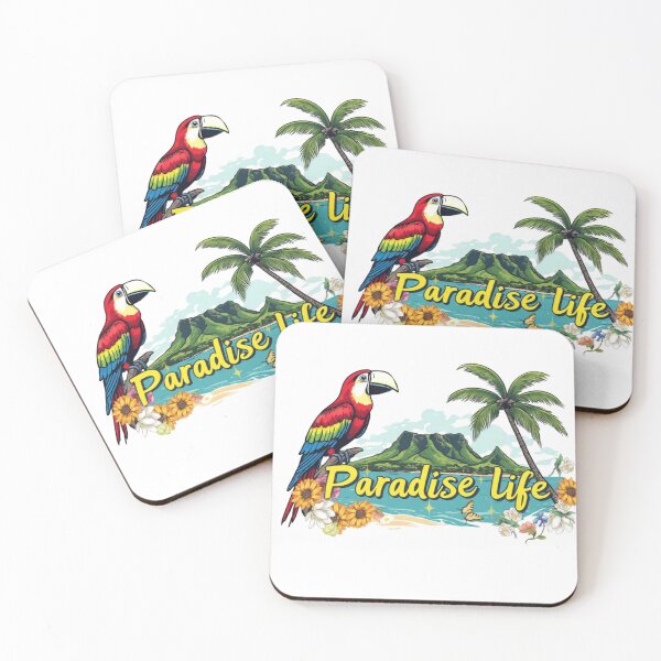 Item preview, Paradise Life Summer Vibe designed and sold by fadeinkstudio.
