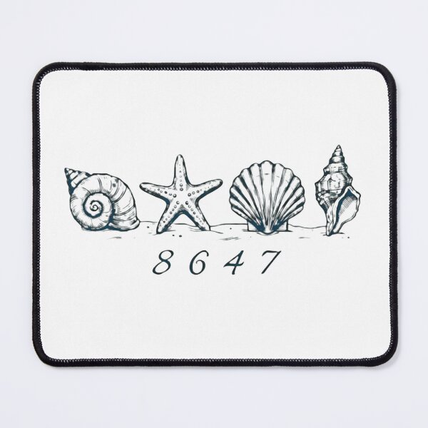 Item preview, Vintage Hand-Drawn Sea Shells and Starfish Beach Art designed and sold by haitrieuic96.