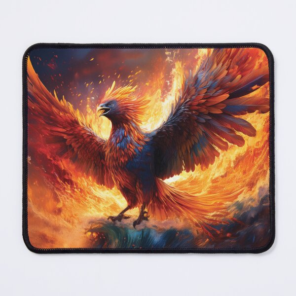 Item preview, Epic Phoenix Rising from Fire Ocean designed and sold by MDKey DESIGN.