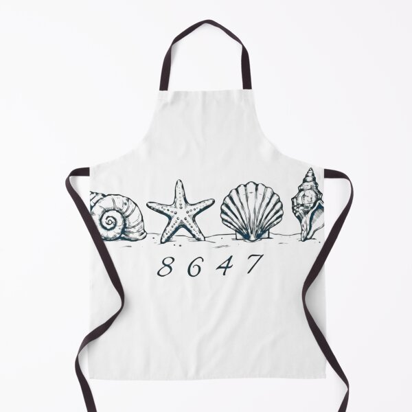Item preview, Vintage Hand-Drawn Sea Shells and Starfish Beach Art designed and sold by haitrieuic96.
