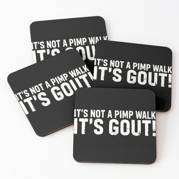 Item preview, It's Not A Pimp Walk It's Gout Funny Sarcastic Medical Humor designed and sold by haitrieuic96.