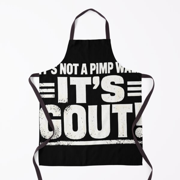 Item preview, It's Not A Pimp Walk It's Gout Funny Sarcastic Medical Humor designed and sold by haitrieuic96.