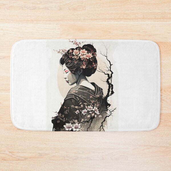 Item preview, Japanese Geisha Sakura Art designed and sold by HA-Design-Kunst.