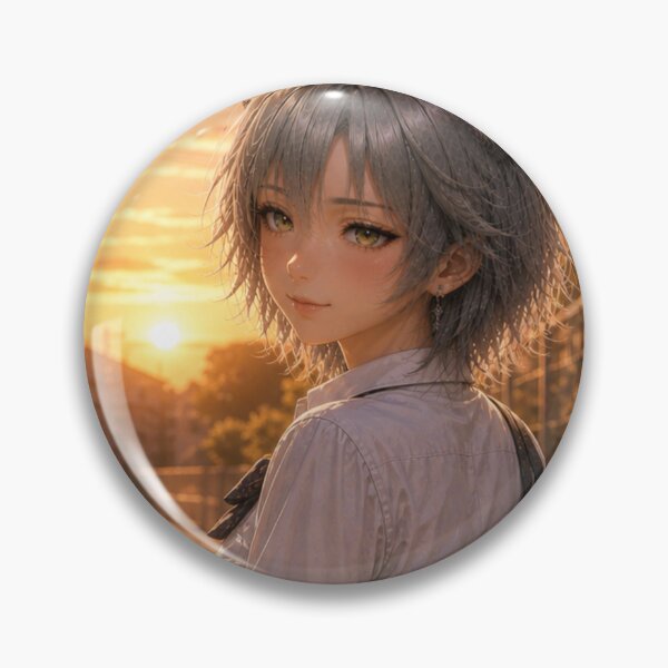 Item preview, Sunset Walk REI – Golden Hour Catgirl School Life designed and sold by RinaWorksJP.