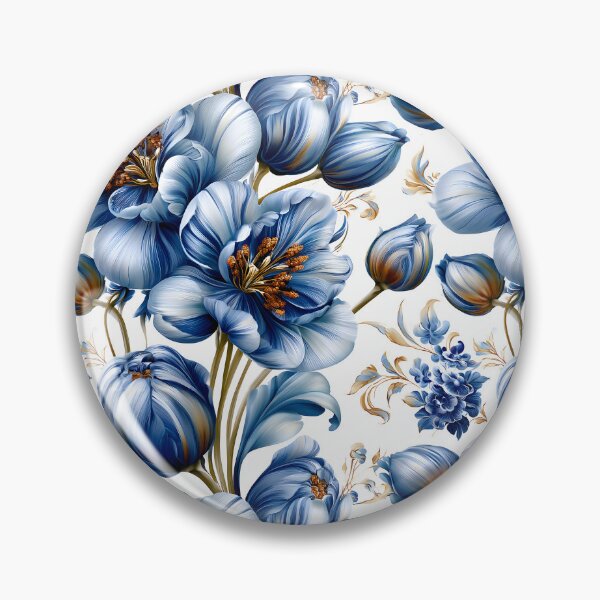 Item preview, Delft Blue Golden Tulip Garden designed and sold by House of Blue.