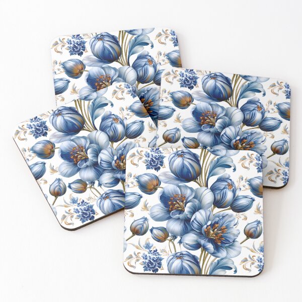 Item preview, Delft Blue Golden Tulip Garden designed and sold by House of Blue.