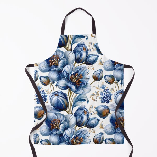 Item preview, Delft Blue Golden Tulip Garden designed and sold by House of Blue.