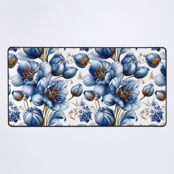 Item preview, Delft Blue Golden Tulip Garden designed and sold by House of Blue.