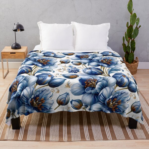 Item preview, Delft Blue Golden Tulip Garden designed and sold by House of Blue.