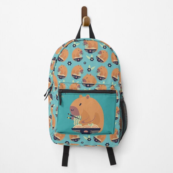 Item preview, Capybara Eating Ramen designed and sold by IvysCreativityHouse.