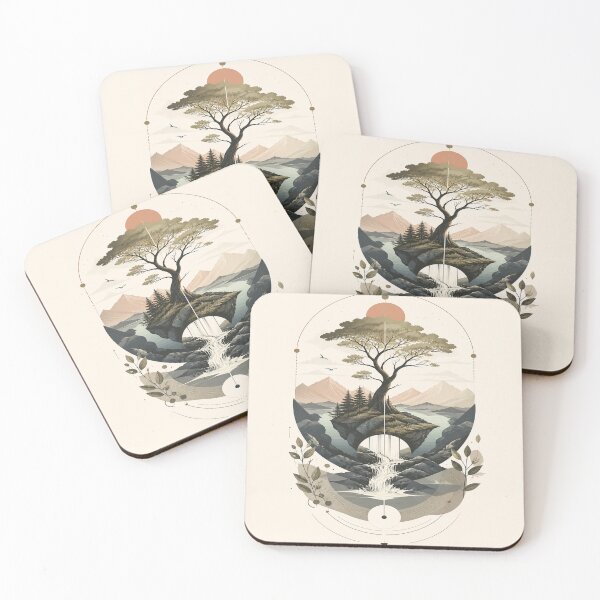 Item preview, Serenity Flow: Floating Island Harmony designed and sold by Sticleg.