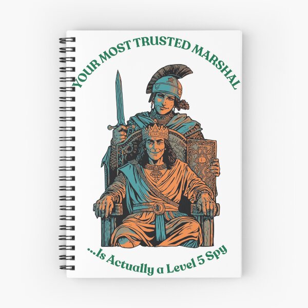 Item preview, Your Most Trusted Marshal Is Actually A Level 5 Spy designed and sold by Orhun Selcuk Holat.