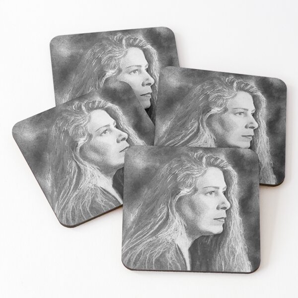 Item preview, Dolores Keane Pencil Portrait Print – Irish Folk Music Legend Artwork – Traditional Irish Singer Art designed and sold by ConorKeeganArt.