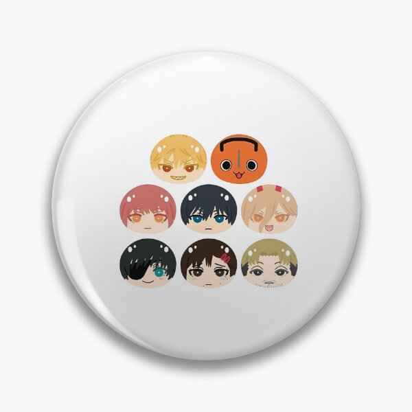 Item preview, CSM Cast Headshot Circular Sticker Set designed and sold by LesageSecond.