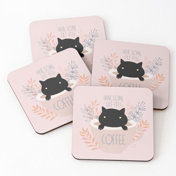 Item preview, Black Cat Coffee Cup designed and sold by IvysCreativityHouse.