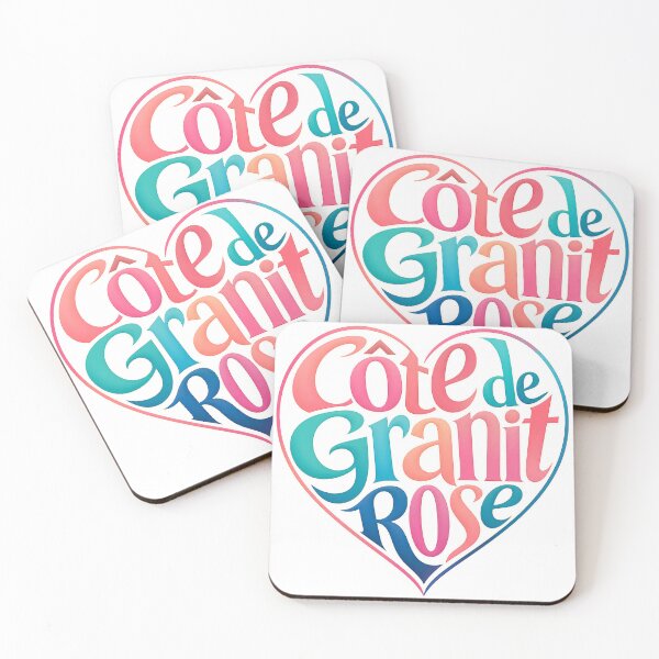 Item preview, Côte de Granit Rose French Brittany Heart designed and sold by Beyond Destinations.