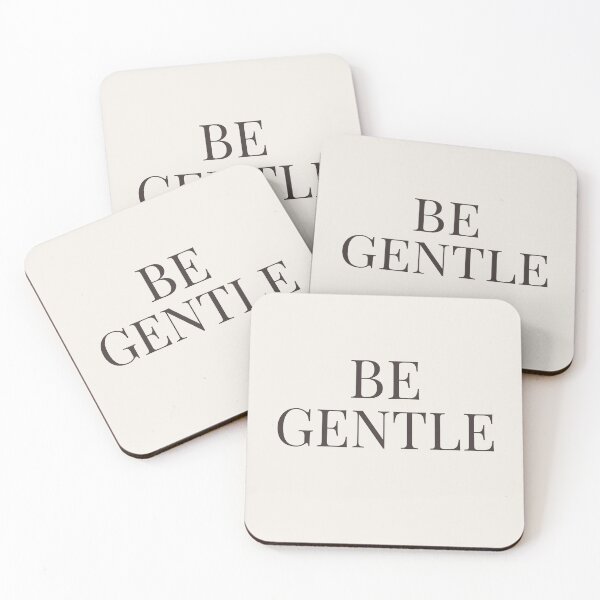 Artikelvorschau, BE GENTLE – Soft Reminder Shirt for Anxiety Relief, Mindfulness & Slow Living entworfen und verkauft von BestVarieties.