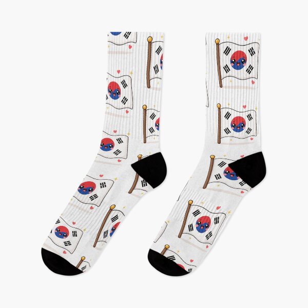 Item preview, Kawaii Korean flag designed and sold by Collection Touillette.