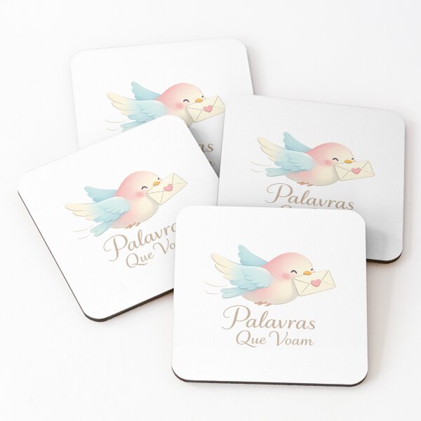 Item preview, Palavras Que Voam – Cute Bird Messenger designed and sold by LuveraxArt.
