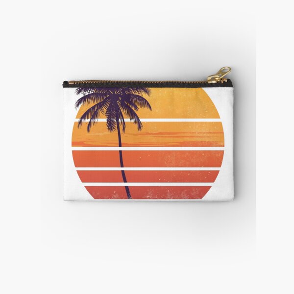 Item preview, Retro Summer Sunset – Vintage 70s Beach Illustration designed and sold by catcurio.