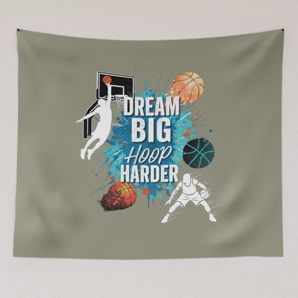 Item preview, Dream Big Hoop Harder designed and sold by Aise06.