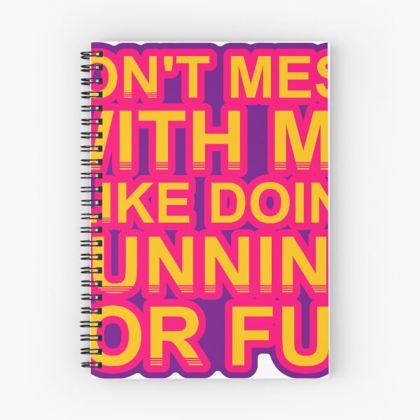 Item preview, Don'T Mess With I Like Doing Running For Fun designed and sold by TheIconSmith.