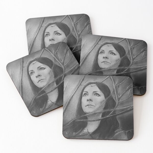 Item preview, Moya Brennan Pencil Portrait Print – Clannad Singer Artwork – Irish Celtic Music Icon Art designed and sold by ConorKeeganArt.
