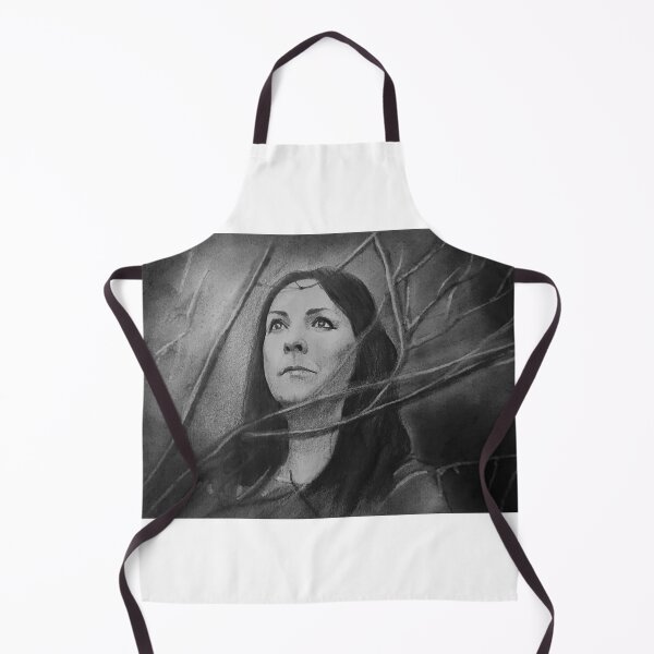 Item preview, Moya Brennan Pencil Portrait Print – Clannad Singer Artwork – Irish Celtic Music Icon Art designed and sold by ConorKeeganArt.