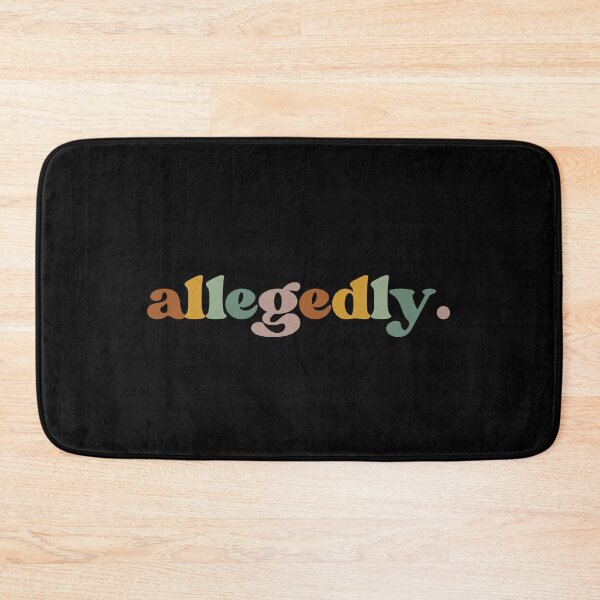 Item preview, Allegedly, Funny Lawyer, Law Student designed and sold by faridman.