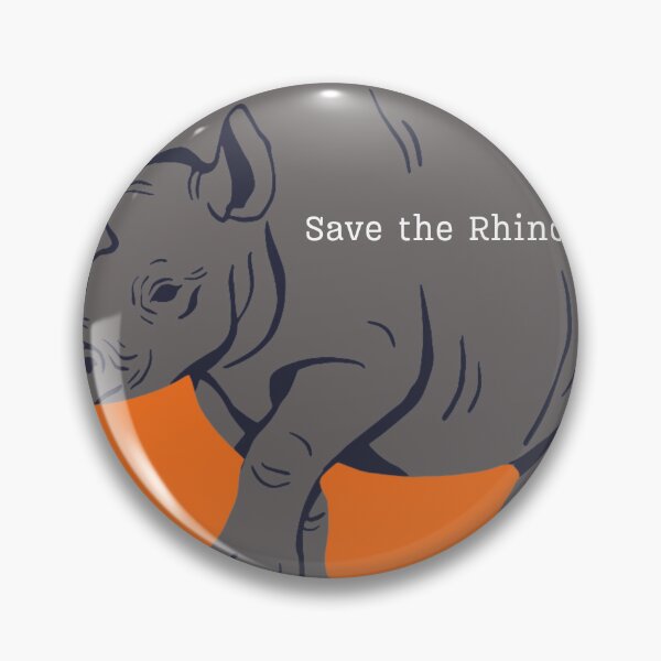 Item preview, Save the Rhino african wildlife  designed and sold by JacoArtSA.