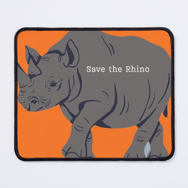 Item preview, Save the Rhino african wildlife designed and sold by JacoArtSA.