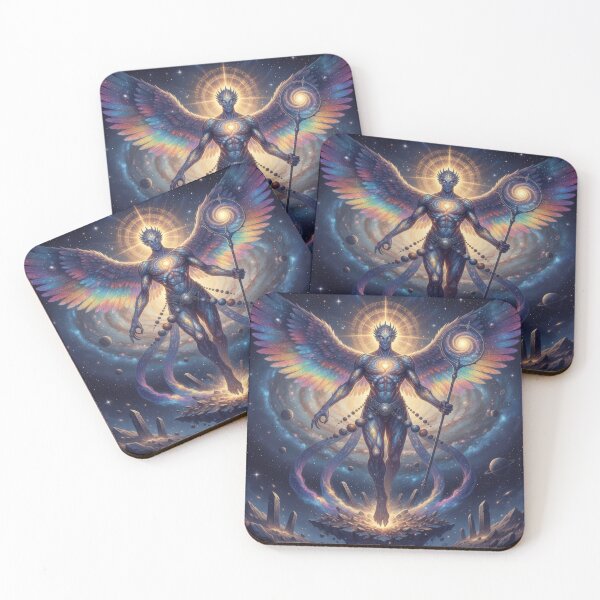 Item preview, Herald of the Void Dark Fantasy Cosmic Being Art Print designed and sold by Cerafus.
