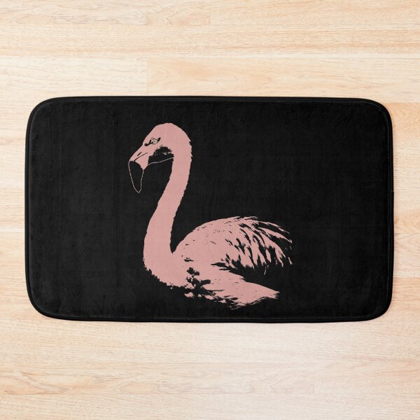 Item preview, Minimalist Pink Flamingo Silhouette designed and sold by darksteel101.