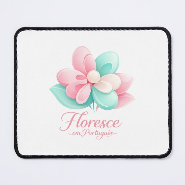 Item preview, Floresce em Português – Pastel Bloom Illustration designed and sold by LuveraxArt.