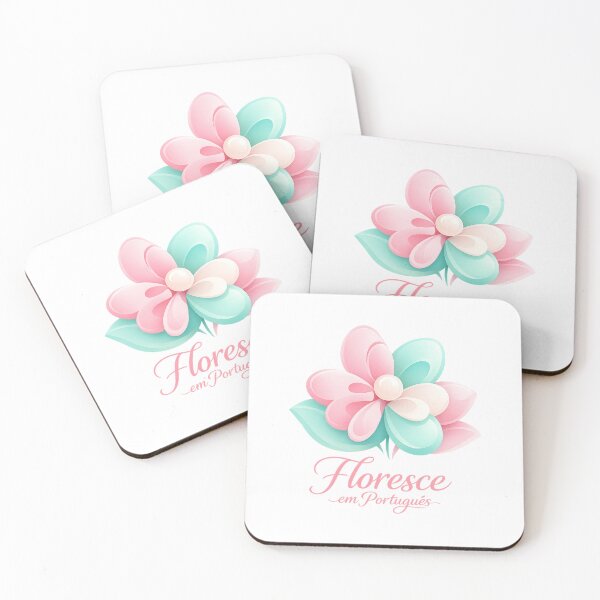 Item preview, Floresce em Português – Pastel Bloom Illustration designed and sold by LuveraxArt.