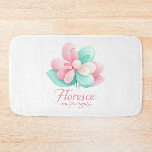 Item preview, Floresce em Português – Pastel Bloom Illustration designed and sold by LuveraxArt.