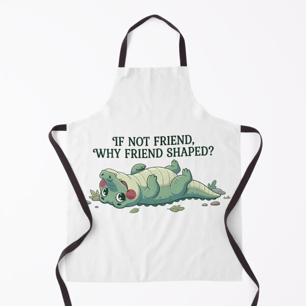 Item preview, If Not Friend Why Friend Shaped Alligator designed and sold by Petzzz.