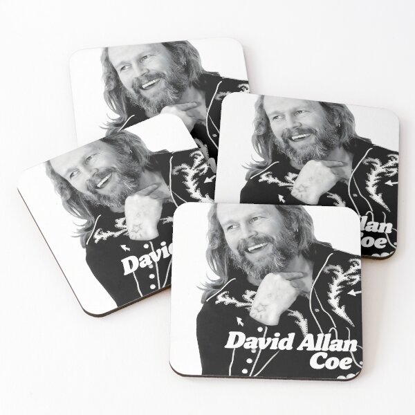 Item preview, David Allan Coe Retro 70s Country Music Aesthetic designed and sold by iwzzuel.