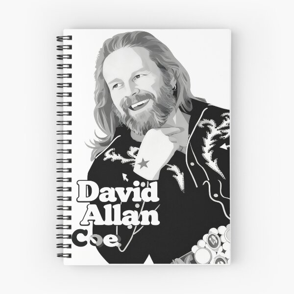 Item preview, David Allan Coe Retro 70s Country Music Aesthetic designed and sold by iwzzuel.